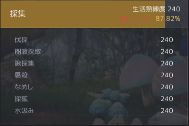 黒い砂漠 闇雲に採集していませんか 熟練度による増加確率を理解しよう いさとている